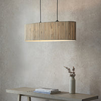 Gallery Interiors Shoreline 2 Pendant Light in Natural