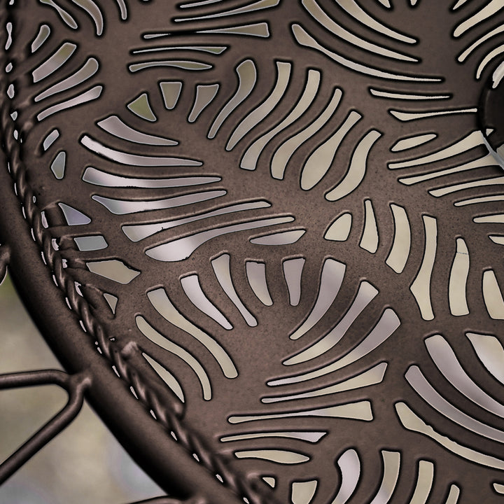 Brandy 2 Seater Outdoor Bistro Set - Noir GalleryDS 3