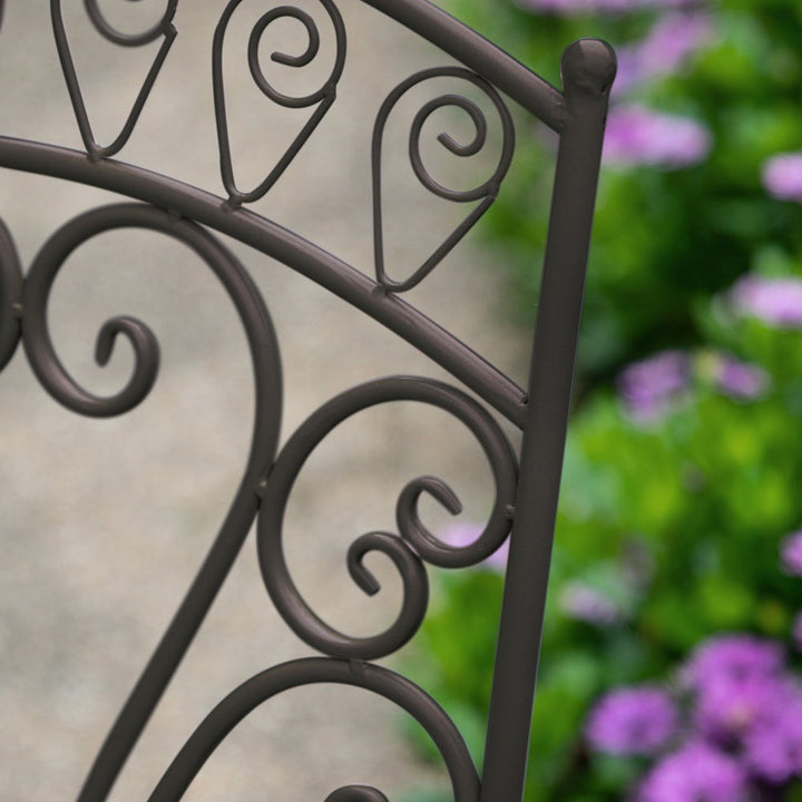 Brandy 2 Seater Outdoor Bistro Set - Noir GalleryDS 4