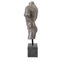 Gallery Interiors Mascualine Sculpture in Grey