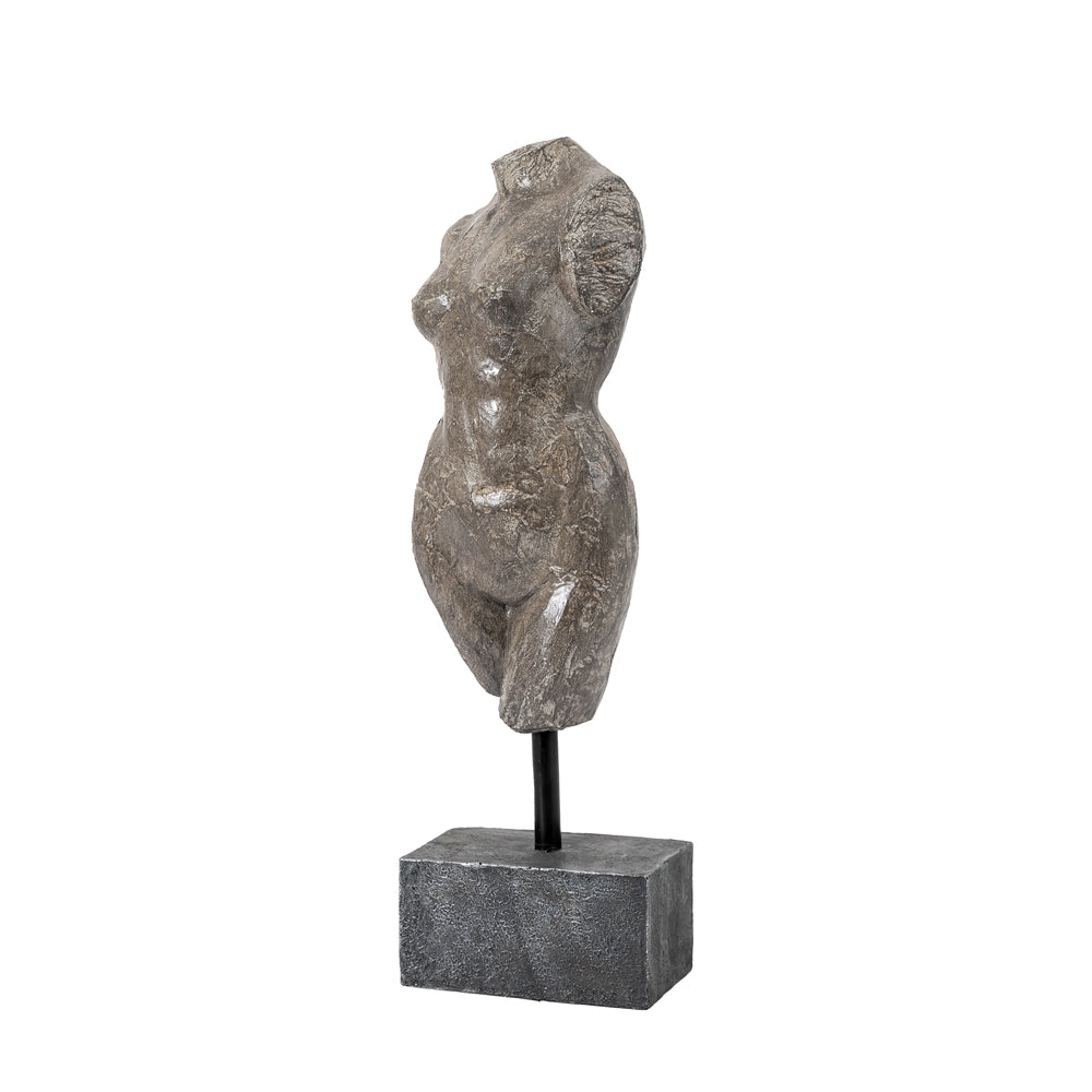 Gallery Interiors Feminine Sculpture in Grey