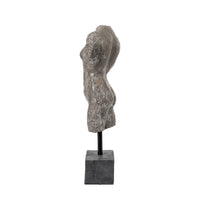 Gallery Interiors Feminine Sculpture in Grey