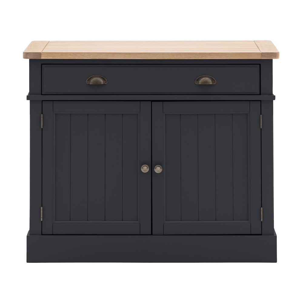 Gallery Interiors Sandon 2 Door Sideboard in Meteor