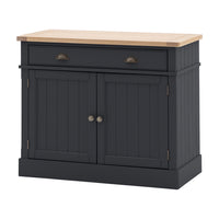 Gallery Interiors Sandon 2 Door Sideboard in Meteor