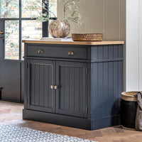 Gallery Interiors Sandon 2 Door Sideboard in Meteor