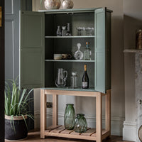 Gallery Interiors Sandon 2 Door Cupboard in Moss