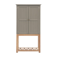 Gallery Interiors Sandon 2 Door Cupboard in Prairie