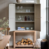 Gallery Interiors Sandon 2 Door Cupboard in Prairie