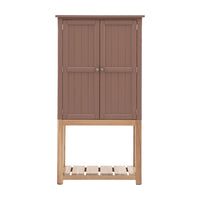 Gallery Interiors Sandon 2 Door Cupboard in Clay