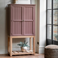 Gallery Interiors Sandon 2 Door Cupboard in Clay