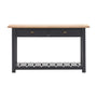 Gallery Interiors Sandon 2 Drawer Console in Meteor