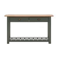 Gallery Interiors Sandon 2 Drawer Console in Moss