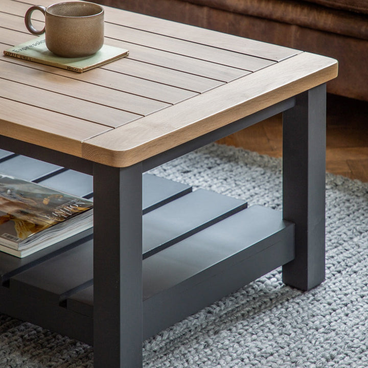 Sandon Rectangular Coffee Table - Meteor GalleryDS 4