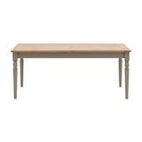 Gallery Interiors Ascot Extending Dining Table in Prairie