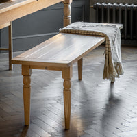 Gallery Interiors Ascot Dining Bench in Natural