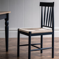 Gallery Interiors Set of 2 Sandon Dining Chair in Meteor