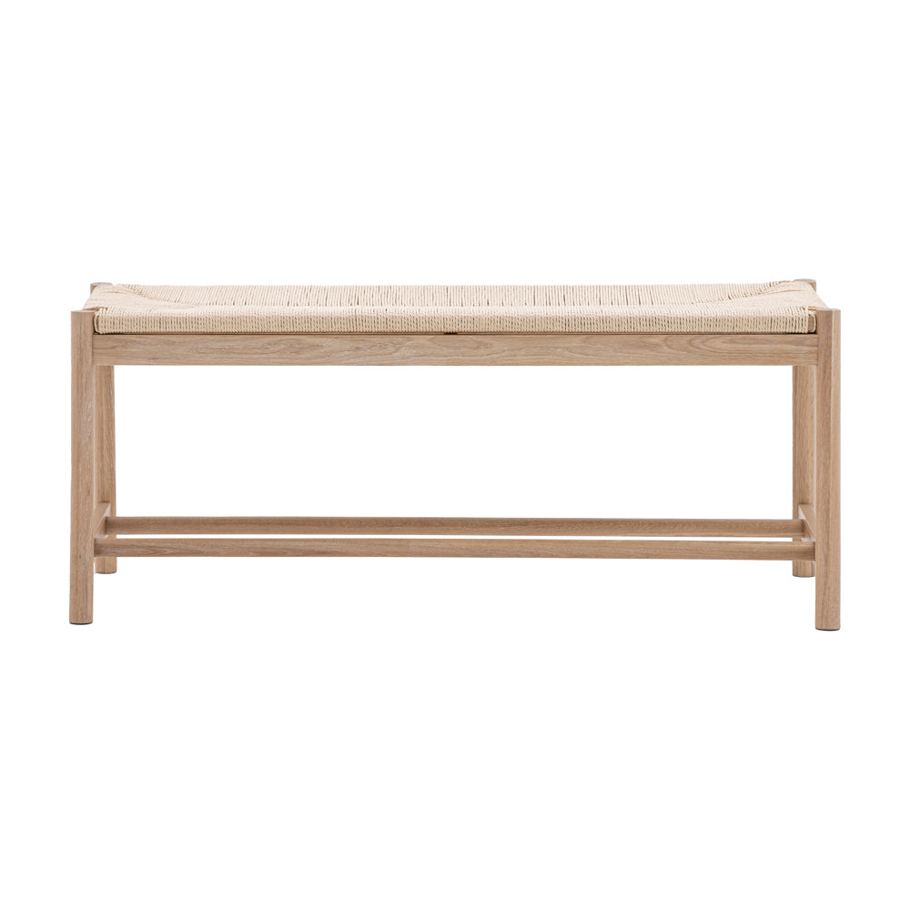 Sandon Rope Bench in Natural | Outlet Olivia's 1