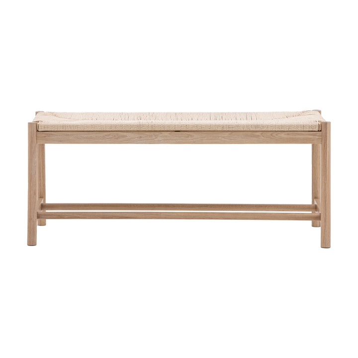 Sandon Rope Bench in Natural | Outlet Olivia's 1