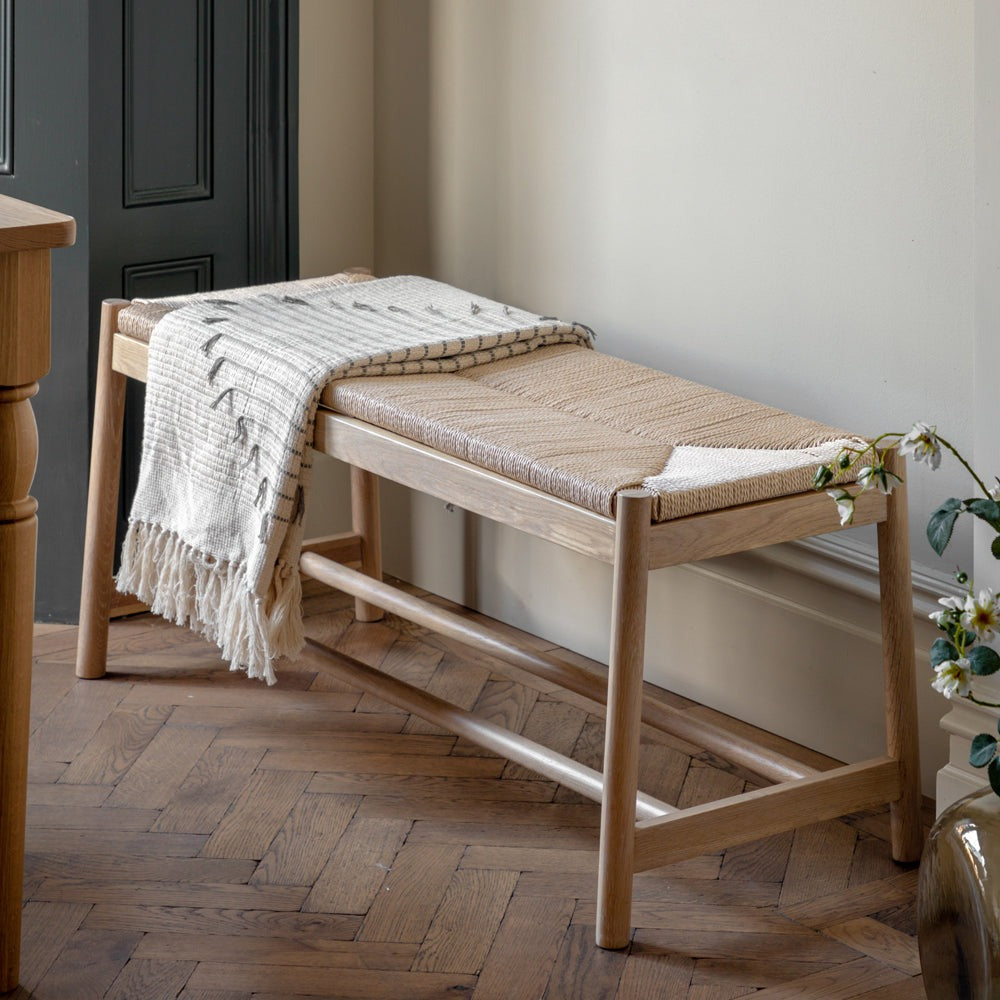 Sandon Rope Bench in Natural | Outlet Olivia's 4