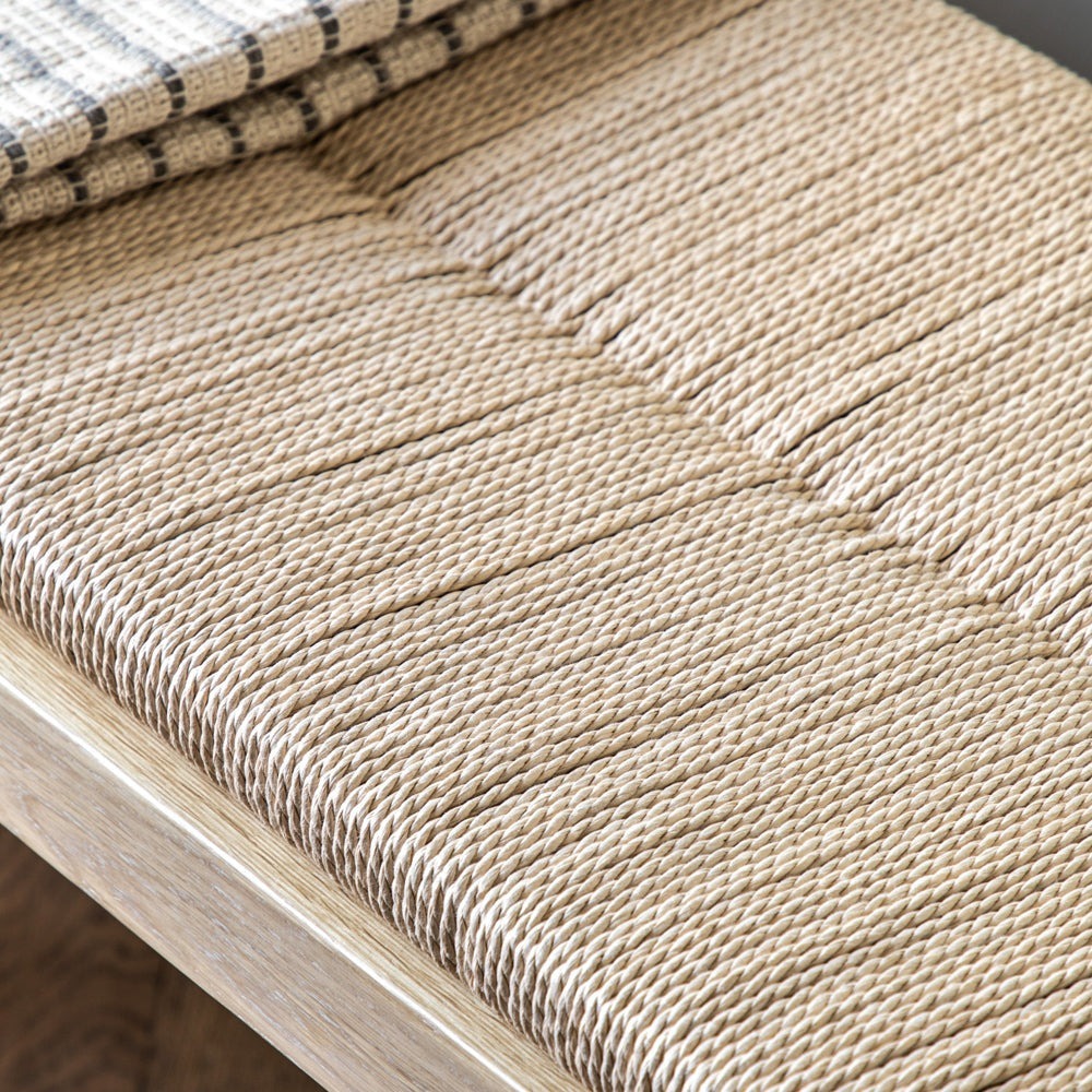 Sandon Rope Bench in Natural | Outlet Olivia's 6