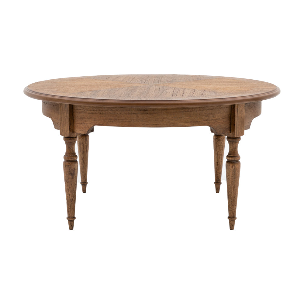 Highgate Round Coffee Table - Natural Wood GalleryDS 1