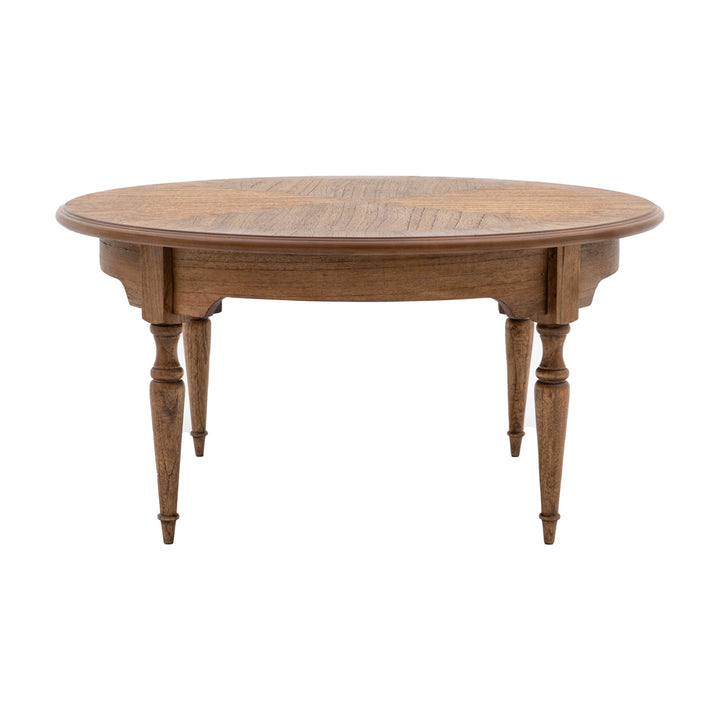 Highgate Round Coffee Table - Natural Wood GalleryDS 1