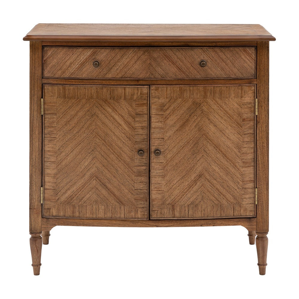 Gallery Interiors Highgate 2 Door 1 Drawer Sideboard in Natural Wood