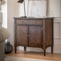 Gallery Interiors Melody 2 Door/1 Drawer Sideboard in Brown