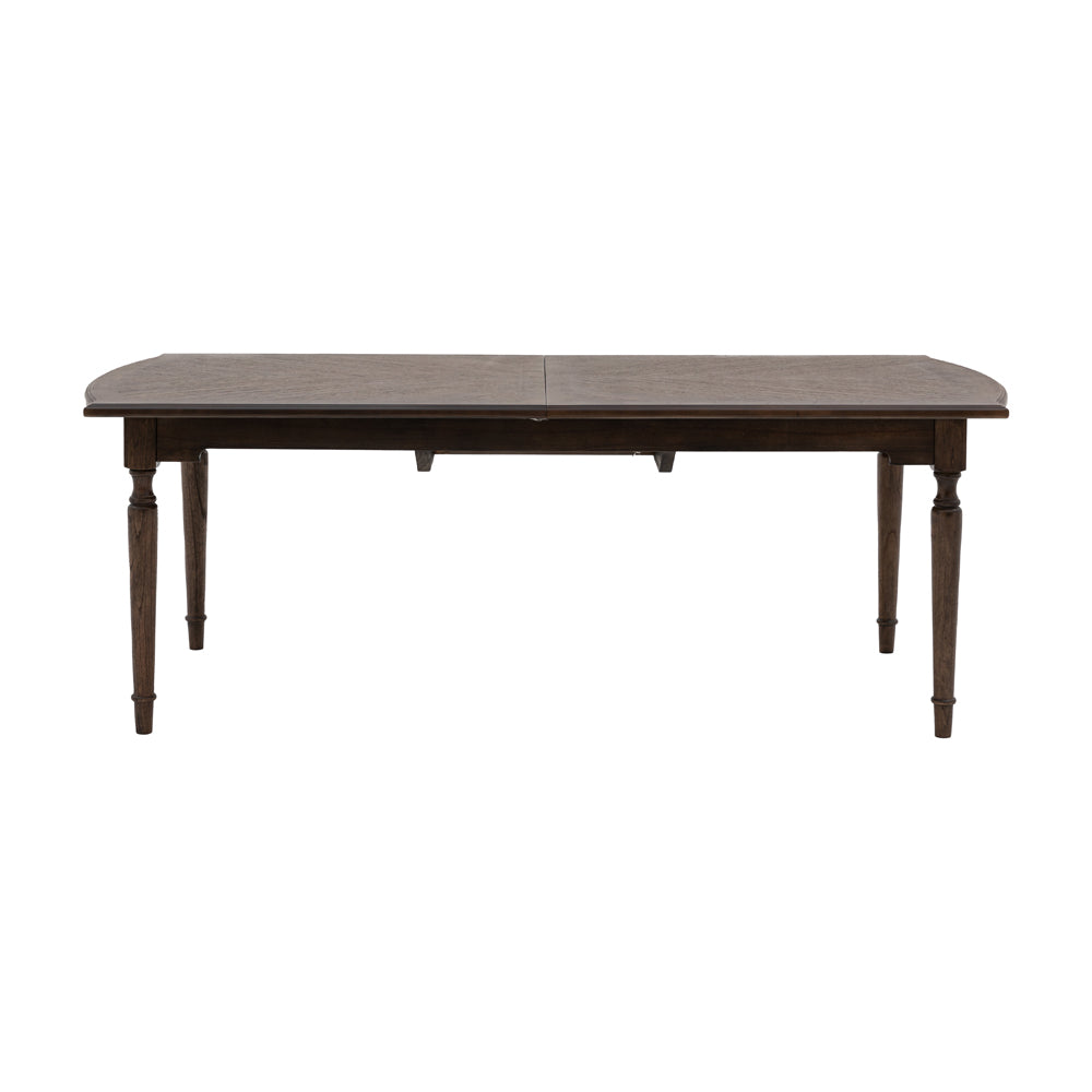 Gallery Interiors Melody Extending Dining Table in Brown