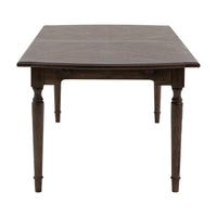 Gallery Interiors Melody Extending Dining Table in Brown