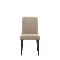 Gallery Interiors Mayfair Dining Chair in Cement Linen