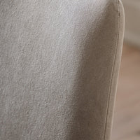 Gallery Interiors Mayfair Dining Chair in Cement Linen