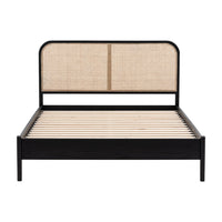 Gallery Interiors Sawyer Bed in Black & Natural King