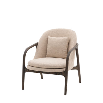 Gallery Interiors Alesso Armchair in Taupe