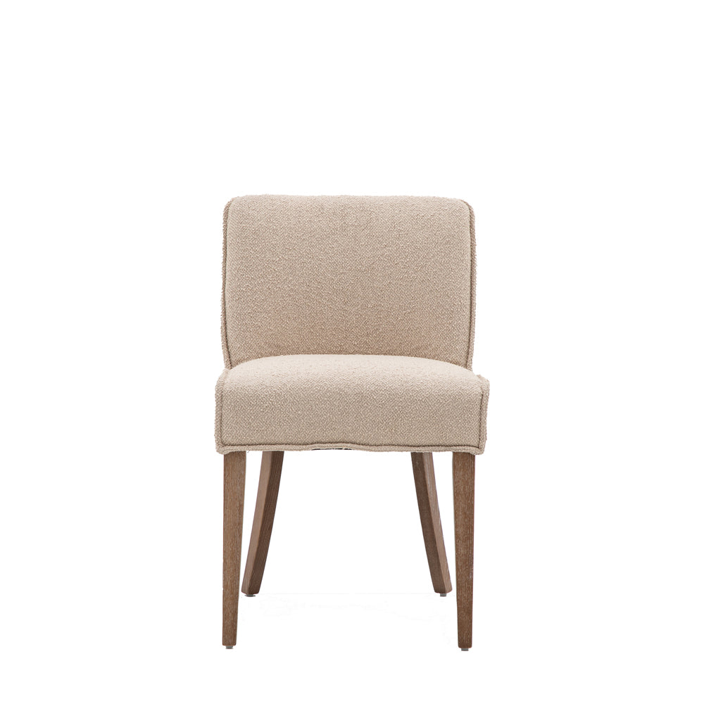 Gallery Interiors Set of 2 Barnaby Dining Chairs in Taupe