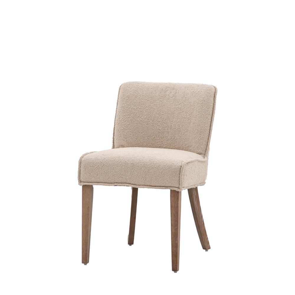 Gallery Interiors Set of 2 Barnaby Dining Chairs in Taupe