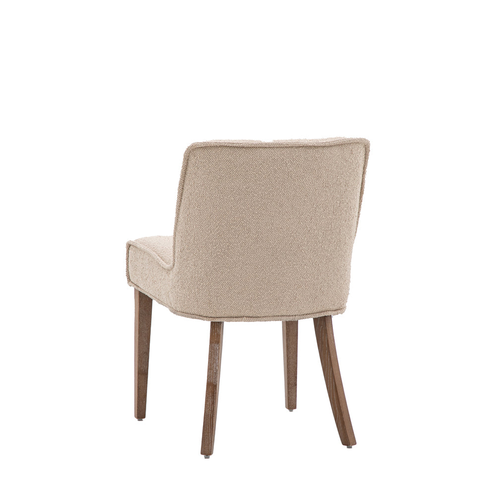 Gallery Interiors Set of 2 Barnaby Dining Chairs in Taupe