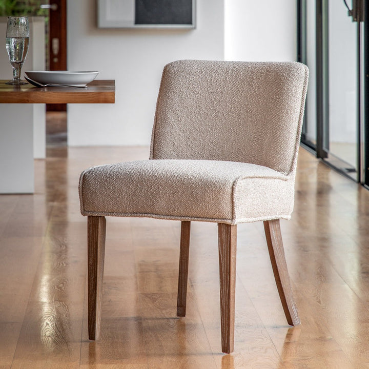 Barnaby Set of 2 Dining Chairs - Taupe GalleryDirect 2
