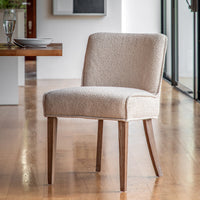 Gallery Interiors Set of 2 Barnaby Dining Chairs in Taupe