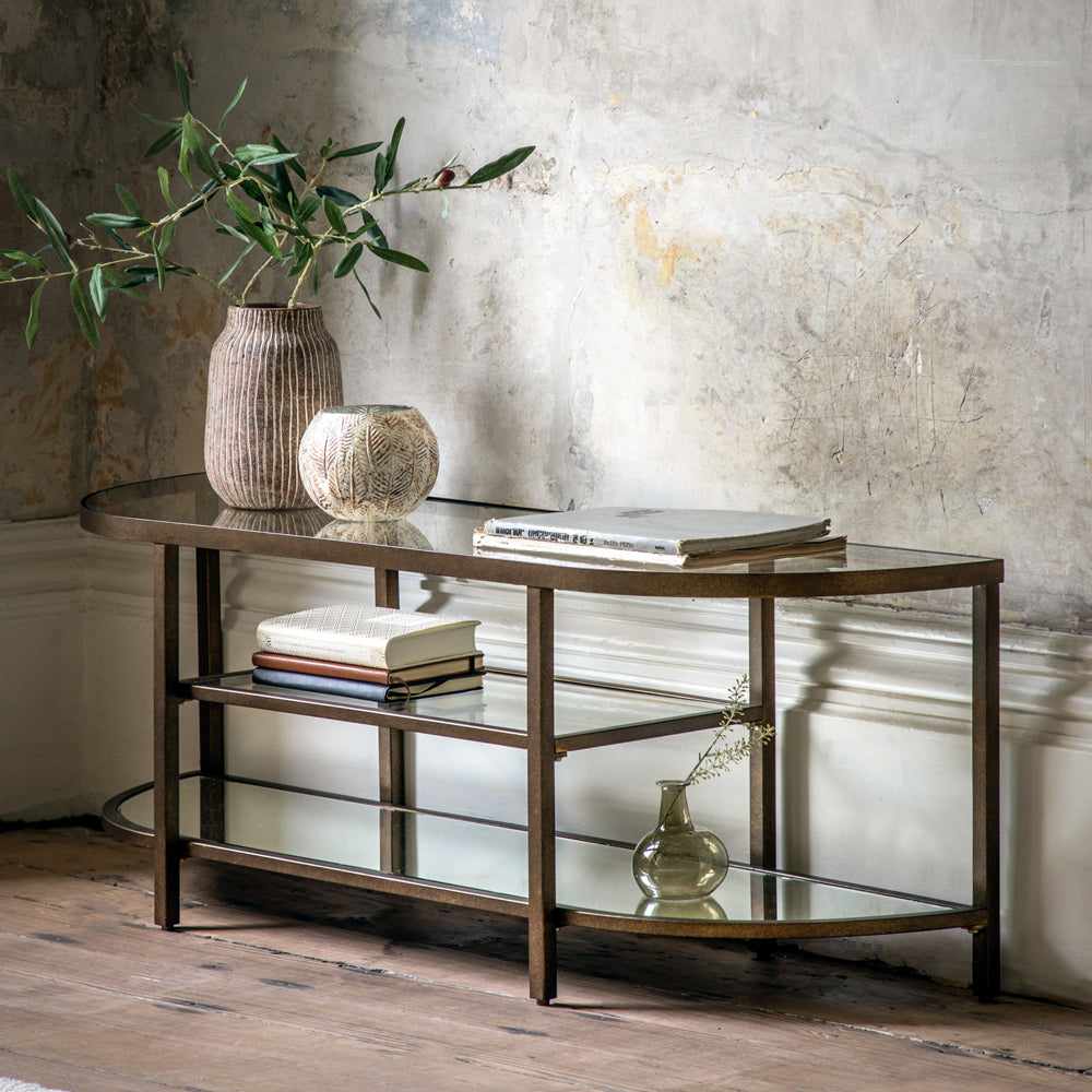 Gallery Interiors Hodson Media Unit in Bronze