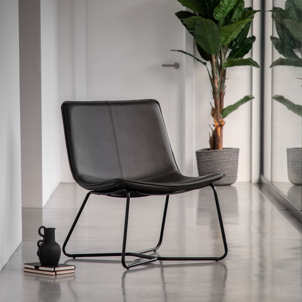 Hawkline Lounge Chair in Charcoal GalleryDirect 2