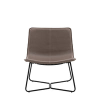 Gallery Interiors Hawkline Lounge Chair in Ember