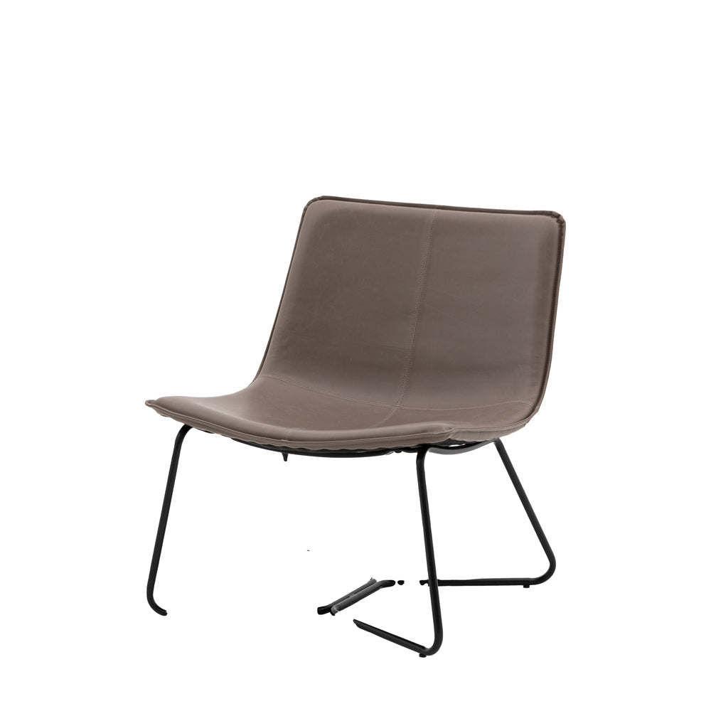 Gallery Interiors Hawkline Lounge Chair in Ember