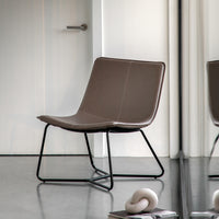 Gallery Interiors Hawkline Lounge Chair in Ember