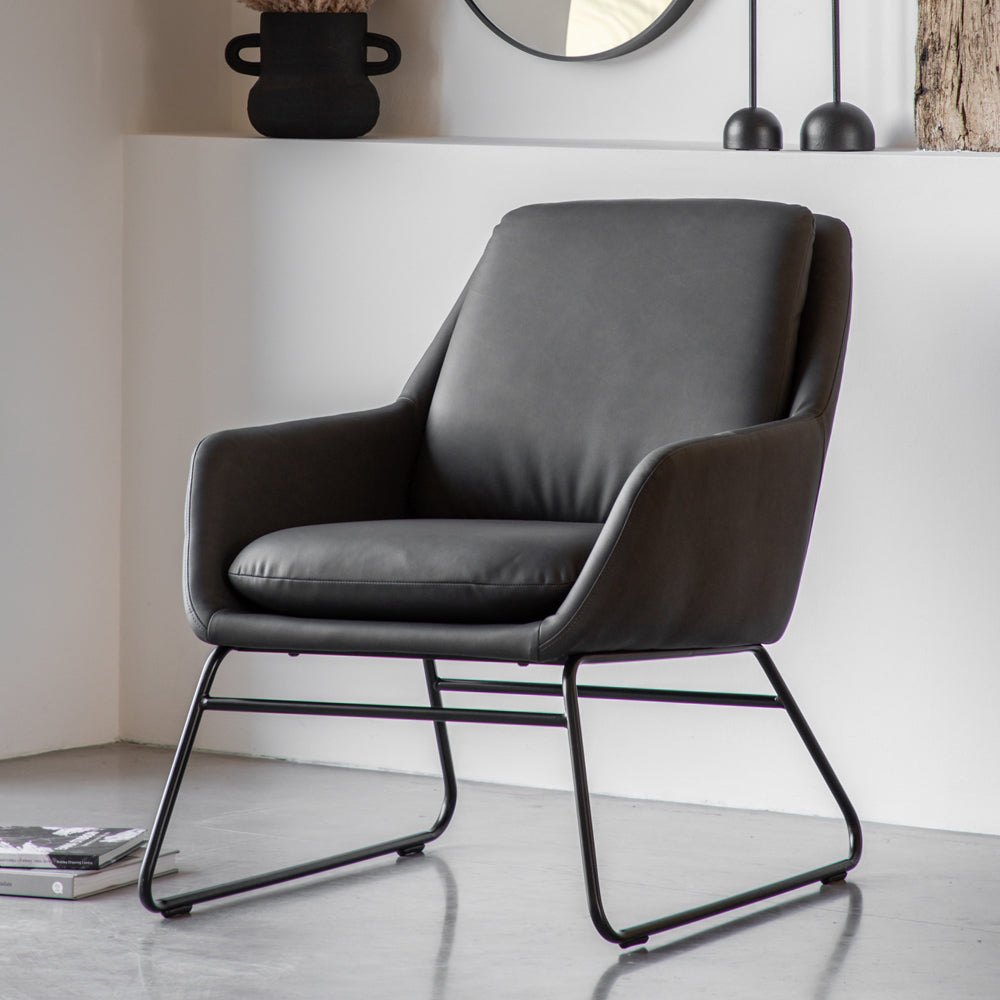 Charcoal deals accent chair