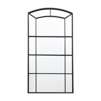 Gallery Interiors Shurrock Wall Mirror in Black 80x150cm