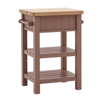 Gallery Interiors Sandon Butchers Block in Clay