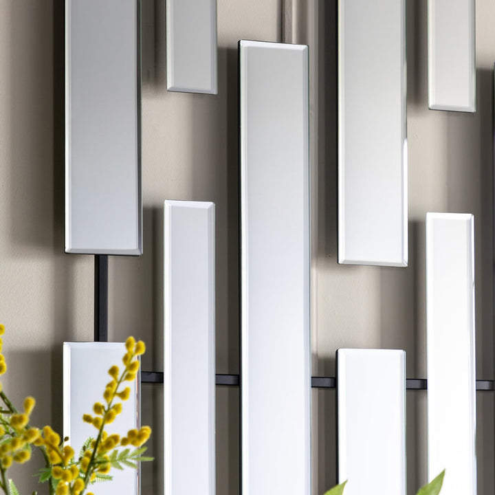 Sloes Wall mirror in Silver 70x120cm GalleryDirect 3