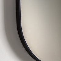 Gallery Interiors Yarlett Wall Mirror in Black