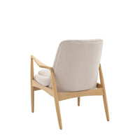 Gallery Interiors Carra Armchair in Natural Linen